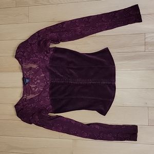 Moda Corset Lace Top